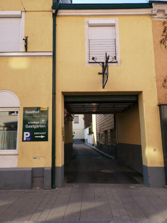 Gasthof Zum Goldenen Pflug Amstetten Eksteriør bilde